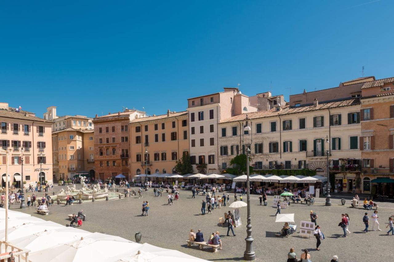 Appartamento NEW! Amazing Piazza Navona View Roma Esterno foto