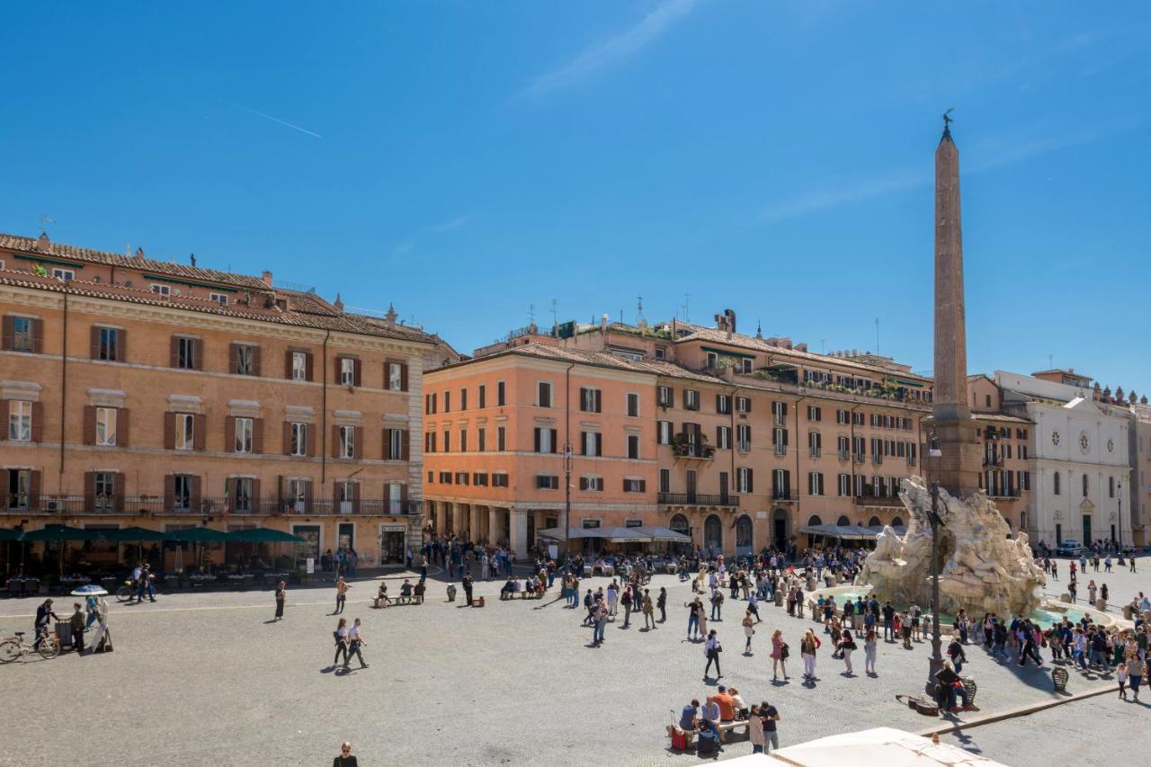 Appartamento NEW! Amazing Piazza Navona View Roma Esterno foto
