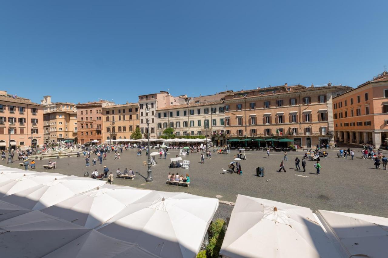 Appartamento NEW! Amazing Piazza Navona View Roma Esterno foto