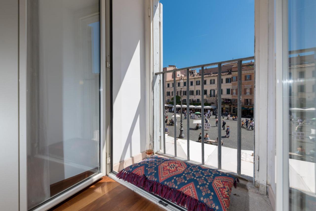 Appartamento NEW! Amazing Piazza Navona View Roma Esterno foto