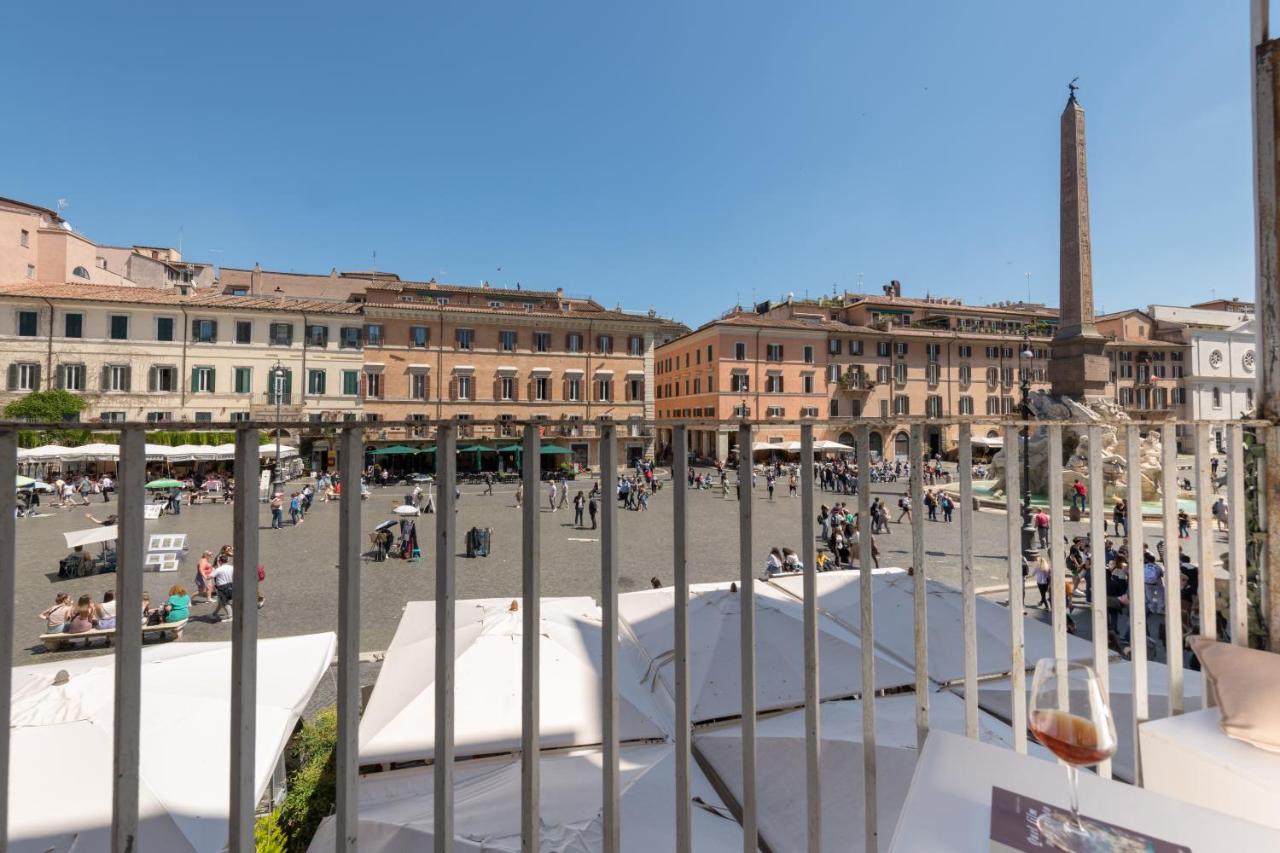 Appartamento NEW! Amazing Piazza Navona View Roma Esterno foto