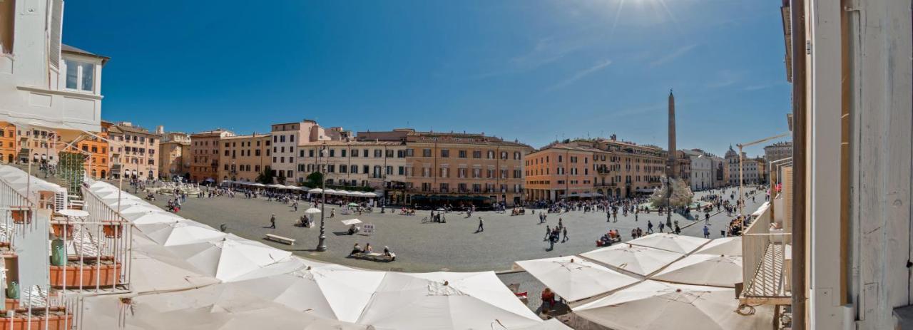 Appartamento NEW! Amazing Piazza Navona View Roma Esterno foto
