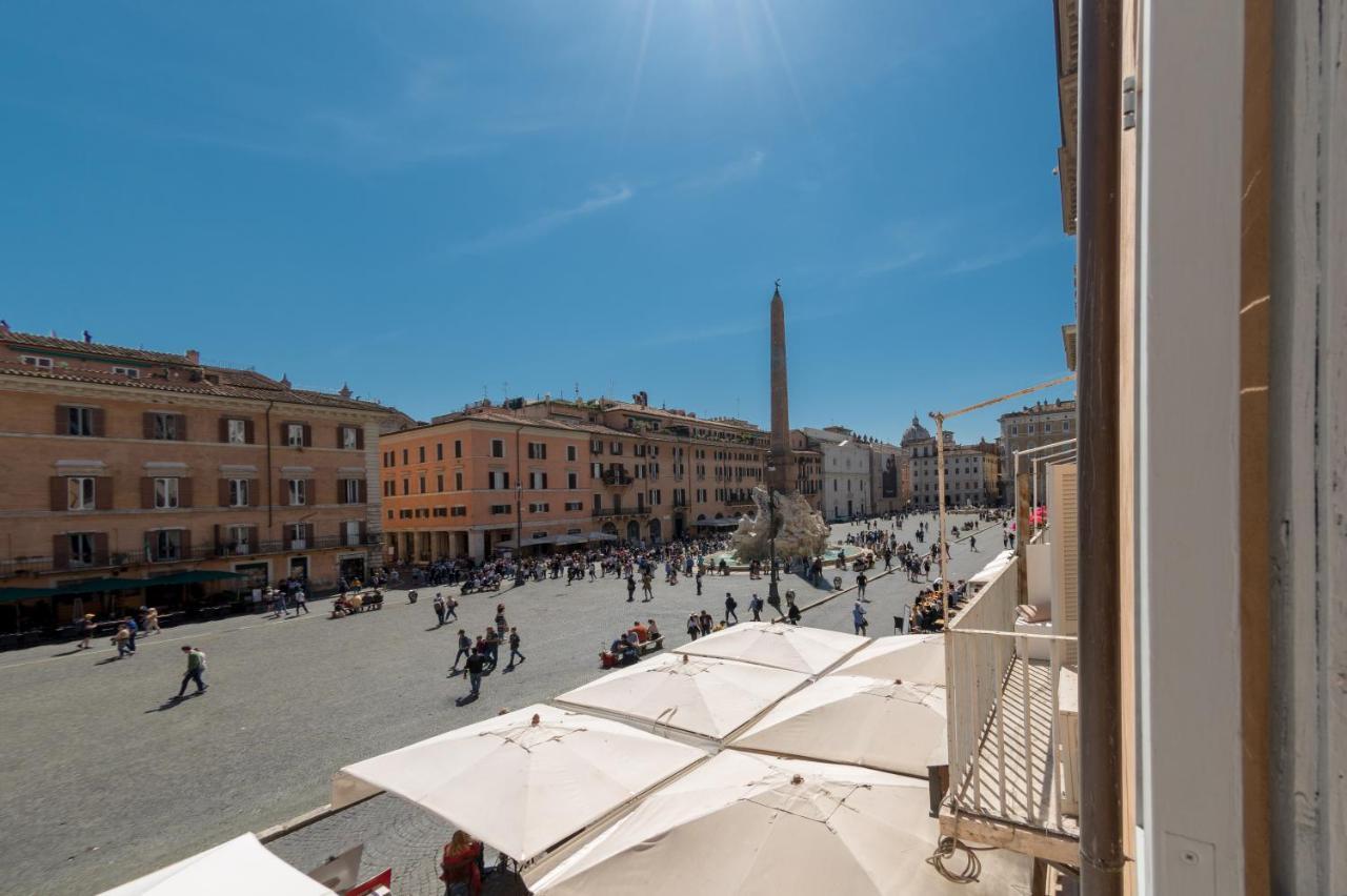 Appartamento NEW! Amazing Piazza Navona View Roma Esterno foto